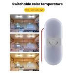 12-24V RV Licht 180 LEDs 3-Farben-Temperatur Dimmbare Dach Licht, FC02 – Bild 3