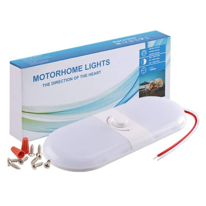 12-24V RV Licht 180 LEDs 3-Farben-Temperatur Dimmbare Dach Licht, FC02 – Bild 7