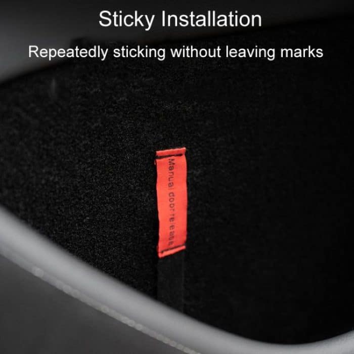 1 paar Für Tesla Neue Modell 3 / Y Tür Notfall Sicherheit Ziehen Schnur – Bild 5