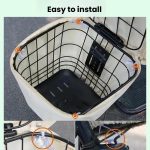 E-Bike Korb Sonnenschutz Abdeckung Hängetasche Regenschutz Aufbewahrungstasche – Bild 7