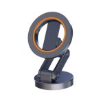 JK-319 Universelle faltbare Auto-Handyhalterung Auto-Armaturenbrett drehbare magnetische Navigationshalterung