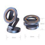 JK-319 Universelle faltbare Auto-Handyhalterung Auto-Armaturenbrett drehbare magnetische Navigationshalterung – Bild 2