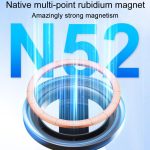 JK-319 Universelle faltbare Auto-Handyhalterung Auto-Armaturenbrett drehbare magnetische Navigationshalterung – Bild 4