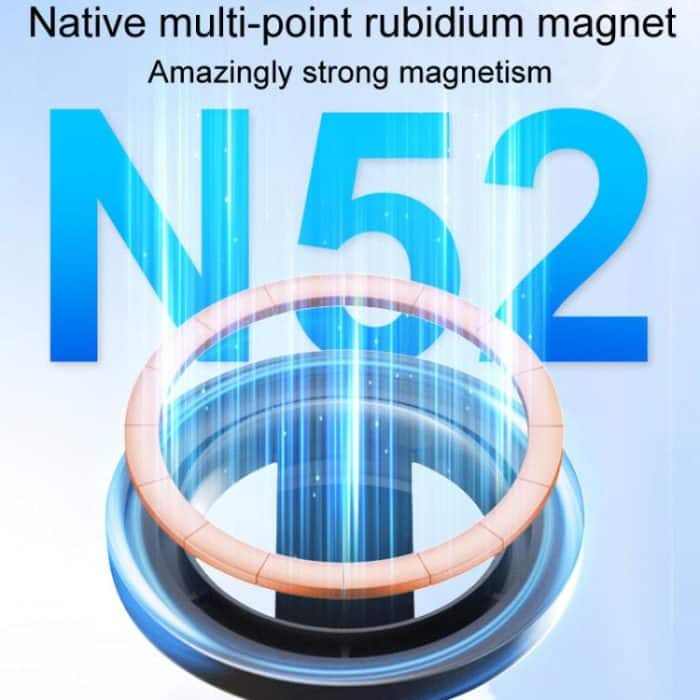 JK-319 Universelle faltbare Auto-Handyhalterung Auto-Armaturenbrett drehbare magnetische Navigationshalterung – Bild 4