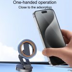 JK-319 Universelle faltbare Auto-Handyhalterung Auto-Armaturenbrett drehbare magnetische Navigationshalterung – Bild 6