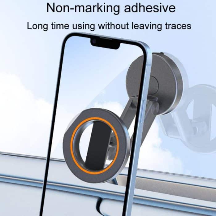 JK-319 Universelle faltbare Auto-Handyhalterung Auto-Armaturenbrett drehbare magnetische Navigationshalterung – Bild 7