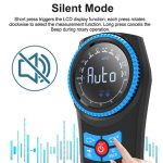 Rotierendes Multimeter mit automatischer Bereichswahl, Spannungs- und Widerstandsmessung, Summer, DT-24R – Bild 4