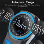 Rotierendes Multimeter mit automatischer Bereichswahl, Spannungs- und Widerstandsmessung, Summer, DT-24R – Bild 7