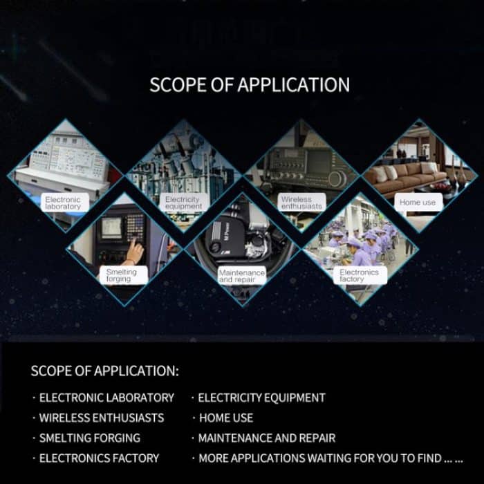 Auto Range Digital Multimeter LCD Display Tester Stift Hohe Präzision Messung Von Kapazität Spannung Strom, DT-17N – Bild 10