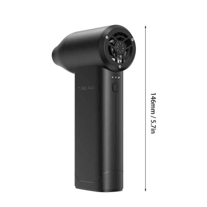 X5 130000 RPM High Speed ​​Motor Staub Blasen Handheld Fan Mini Outdoor Camping Feuer Gebläse – Bild 2