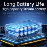 X5 130000 RPM High Speed ​​Motor Staub Blasen Handheld Fan Mini Outdoor Camping Feuer Gebläse – Bild 5