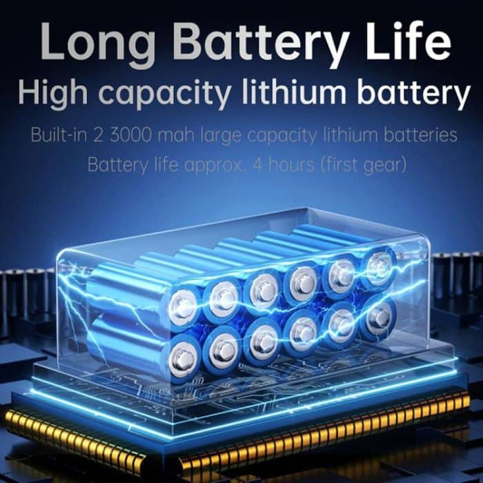 X5 130000 RPM High Speed ​​Motor Staub Blasen Handheld Fan Mini Outdoor Camping Feuer Gebläse – Bild 5