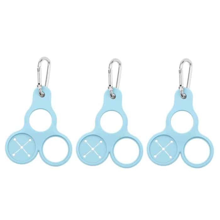 TBD0605760801A.jpg 3 stücke Outdoor Bergsteigen Wasser Flasche Schnalle 3-loch Silikon Handtuch Tragbare Halter – Bild 1