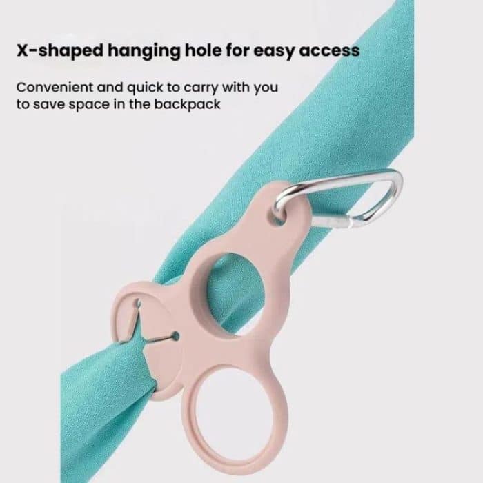 3 stücke Outdoor Bergsteigen Wasser Flasche Schnalle 3-loch Silikon Handtuch Tragbare Halter – Bild 5