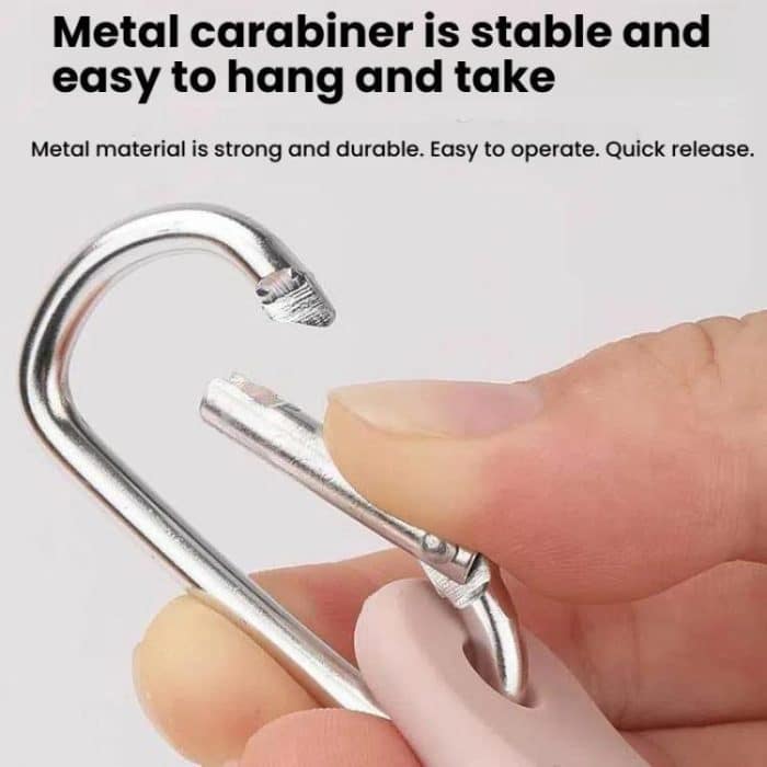 3 stücke Outdoor Bergsteigen Wasser Flasche Schnalle 3-loch Silikon Handtuch Tragbare Halter – Bild 6