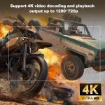 P30 Spielprojektor Android 11 System mit kabellosem Gaming-Controller 720P Heimkino – Bild 5