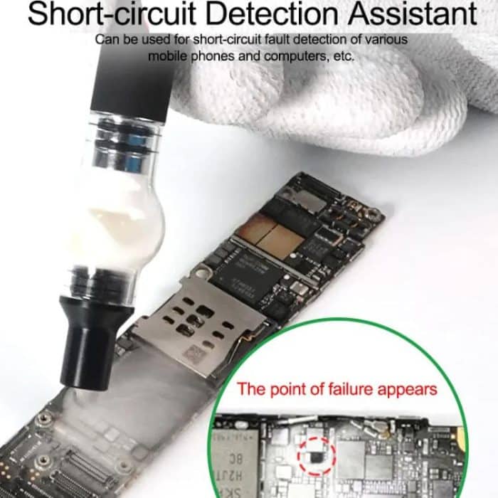 RELIFE Handy Reparatur Kolophonium Fogging Pen Motherboard Kurzschluss Erkennung Kein Löten Eisen Flux Fogging – Bild 3