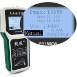 Elejoy 1800W MPPT Solar-Photovoltaik-Panel-Multimeter, EY1800W – Bild 2