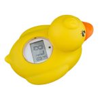 LED-Digitalanzeige Kleine gelbe Ente Elektronisches Thermometer Babybadewanne Wasserthermometer, Duck Electronic Thermometer