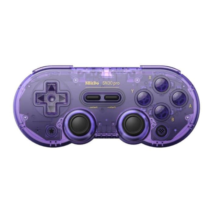 TBD0605765301A.jpg 8BitDo SN30 Pro Retro Special Edition Durchscheinendes kabelloses Bluetooth-Gamepad für mehrere Plattformen – Bild 1