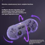 8BitDo SN30 Pro Retro Special Edition Durchscheinendes kabelloses Bluetooth-Gamepad für mehrere Plattformen – Bild 6