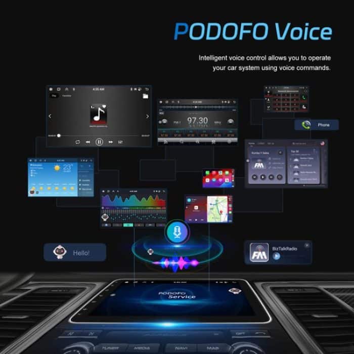 10 zoll Android 13,0 Universal Player Auto Umkehr Center Control Integrierte Maschine, 4+64G – Bild 11