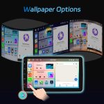 10 zoll Android 13,0 Universal Player Auto Umkehr Center Control Integrierte Maschine, 4+64G – Bild 13