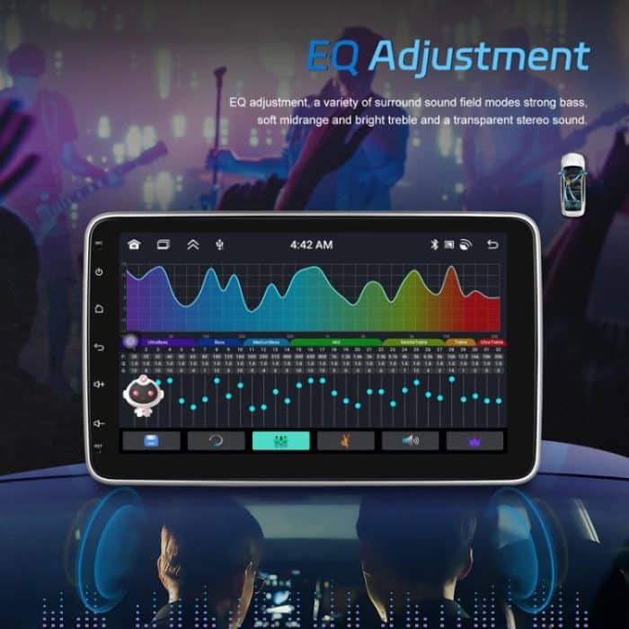 10 zoll Android 13,0 Universal Player Auto Umkehr Center Control Integrierte Maschine, 4+64G – Bild 15