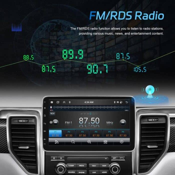 10 zoll Android 13,0 Universal Player Auto Umkehr Center Control Integrierte Maschine, 4+64G – Bild 9