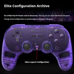 8BitDo Pro2 Retro Hall Edition Translucent Bluetooth mit Zurück-Taste Multi-Plattform-Gamepad – Bild 6