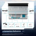 7 Zoll horizontaler Bildschirm Android 13.0 Einzelspindel Universal Car Multimedia Player, Standard, Standard+Camera+Mic – Bild 3