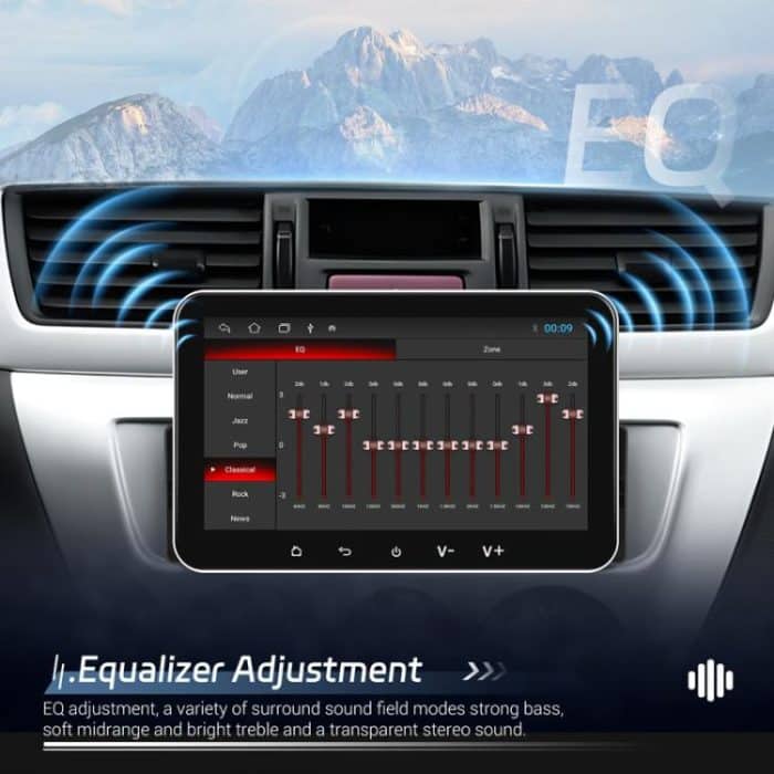 7 Zoll horizontaler Bildschirm Android 13.0 Einzelspindel Universal Car Multimedia Player, Standard, Standard+Camera+Mic – Bild 5