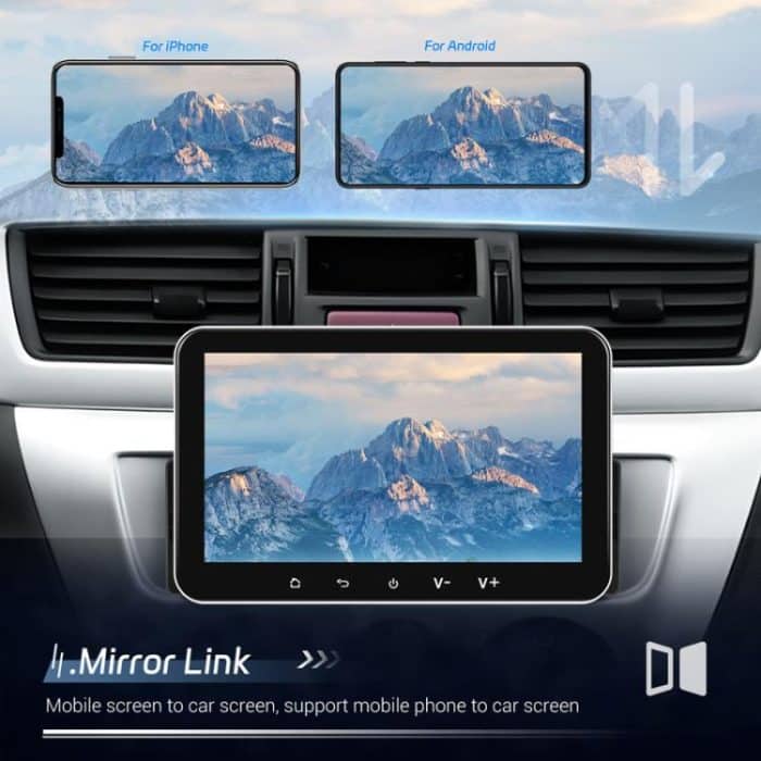 7 Zoll horizontaler Bildschirm Android 13.0 Einzelspindel Universal Car Multimedia Player, Standard, Standard+Camera+Mic – Bild 10