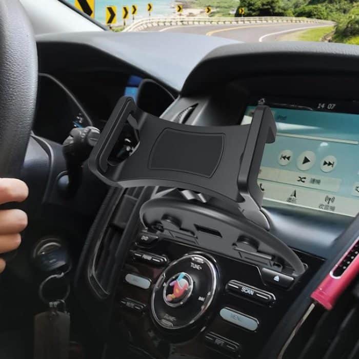 Auto CD Slot Navigation Handyhalter, Automatic Lock Type Black, Automatic Lock Type Gray, Clip Type Black, Clip Type Gray, Magnet Type – Bild 12