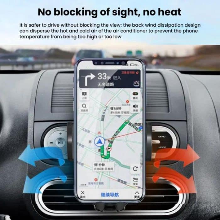 Auto CD Slot Navigation Handyhalter, Automatic Lock Type Black, Automatic Lock Type Gray, Clip Type Black, Clip Type Gray, Magnet Type – Bild 3