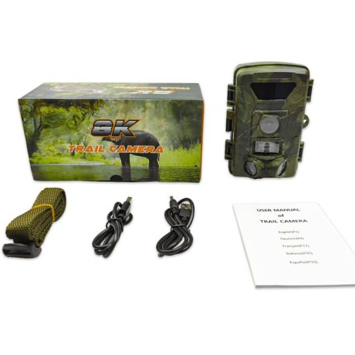 Ultraklare 8K-Video-60MP-Foto-WLAN-Jagdkamera, PR803W – Bild 11