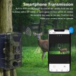 Ultraklare 8K-Video-60MP-Foto-WLAN-Jagdkamera, PR803W – Bild 8