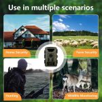 Ultraklare 8K-Video-60MP-Foto-WLAN-Jagdkamera, PR803W – Bild 9