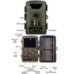 Ultraklare 8K-Video-60MP-Foto-WLAN-Jagdkamera, PR803W – Bild 10