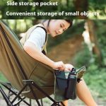 Naturehike Outdoor Klappstuhl mit hoher Rückenlehne Moon Lounge Chair Campingstuhl mit Rückenlehne – Bild 6