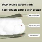 Naturehike Outdoor Klappstuhl mit hoher Rückenlehne Moon Lounge Chair Campingstuhl mit Rückenlehne – Bild 9