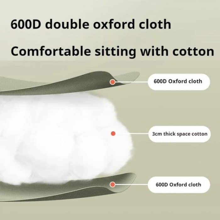 Naturehike Outdoor Klappstuhl mit hoher Rückenlehne Moon Lounge Chair Campingstuhl mit Rückenlehne – Bild 9