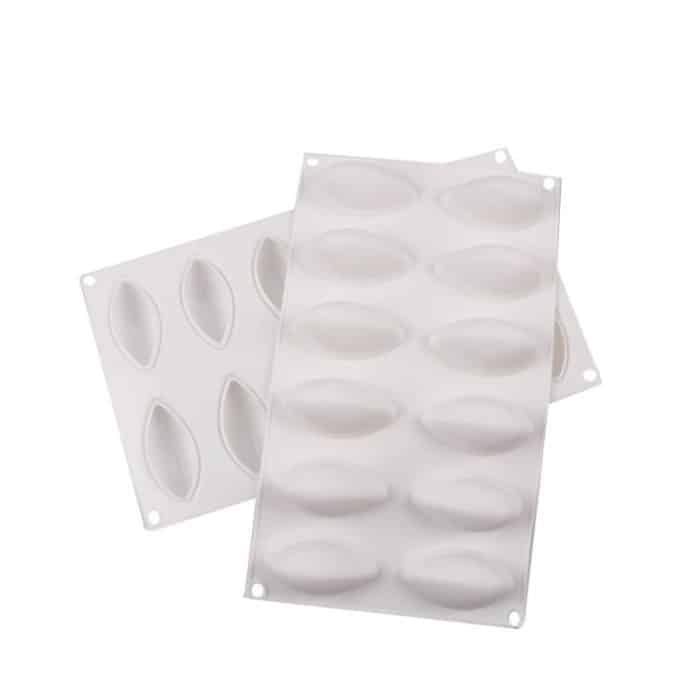 Mango Jelly Mousse Kuchen & Eis Silikonform für DIY Schokolade und Fondant, 12-Cavity, 10-Cavity – Bild 2