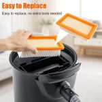 Für Karcher AD3.200 / AD3.000 Staubsauger-Kartuschenfilter – Bild 5