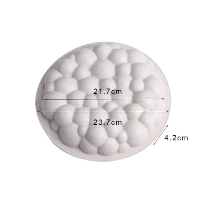 3D Runde Blase Wolke Kuchen Silikon Form Mousse Pudding Gelee Form Backen Liefert – Bild 3