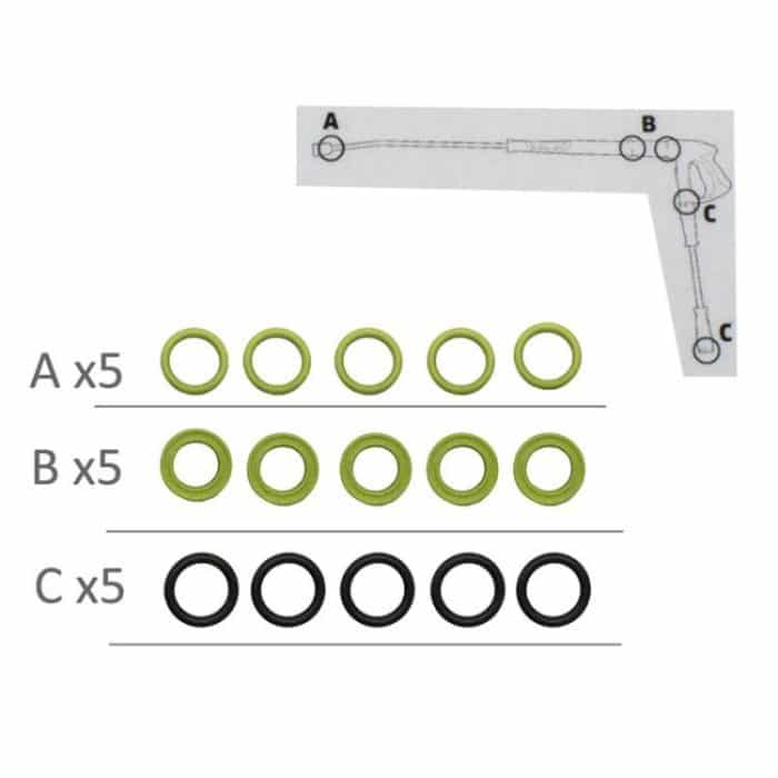 Für Karcher Hochdruck-Wasserstrahl-Dichtungsring, 15pcs / Set – Bild 3