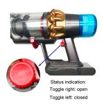 Für Dyson V6 / V7 / V8 / V10 / V11 / V15 / V18 / Slim Staubsaugerschalter-Verriegelungshalter, Round Latch, Flat Latch – Bild 4
