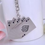 Poker Metall Auto Schlüsselanhänger Anhänger – Bild 4