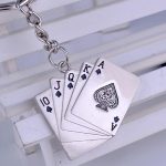 Poker Metall Auto Schlüsselanhänger Anhänger – Bild 5