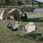 Naturehike Outdoor Klapp Schaukel Stuhl Tragbare Liege Stuhl Freizeit Camping Picknick Schaukel Stuhl – Bild 2